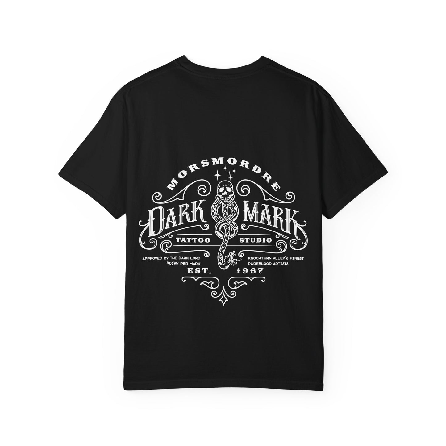 Morsmordre Dark Mark Tattoo Studio T-Shirt