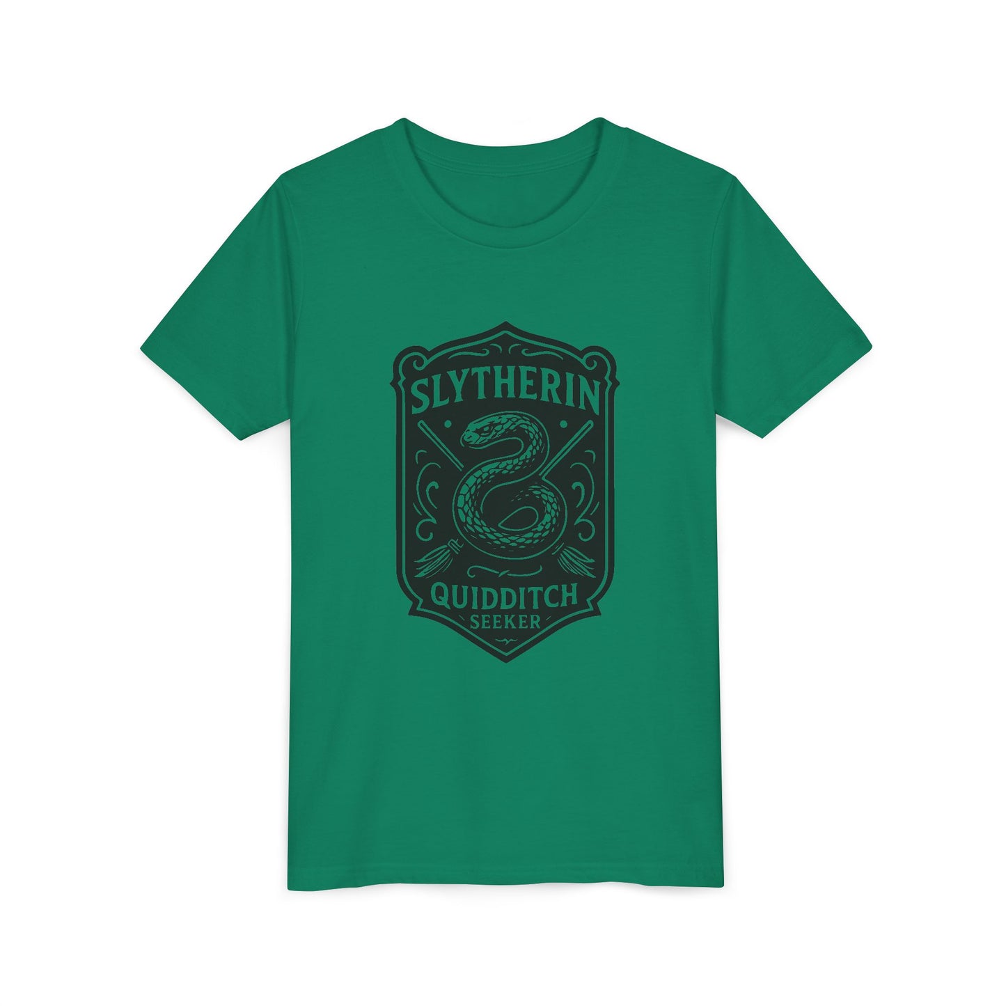 Slytherin Quidditch Team Tee – Cunning. Ambition. Victory.