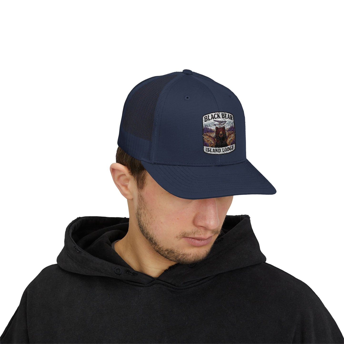 Black Bear Island Lodge Trucker Cap