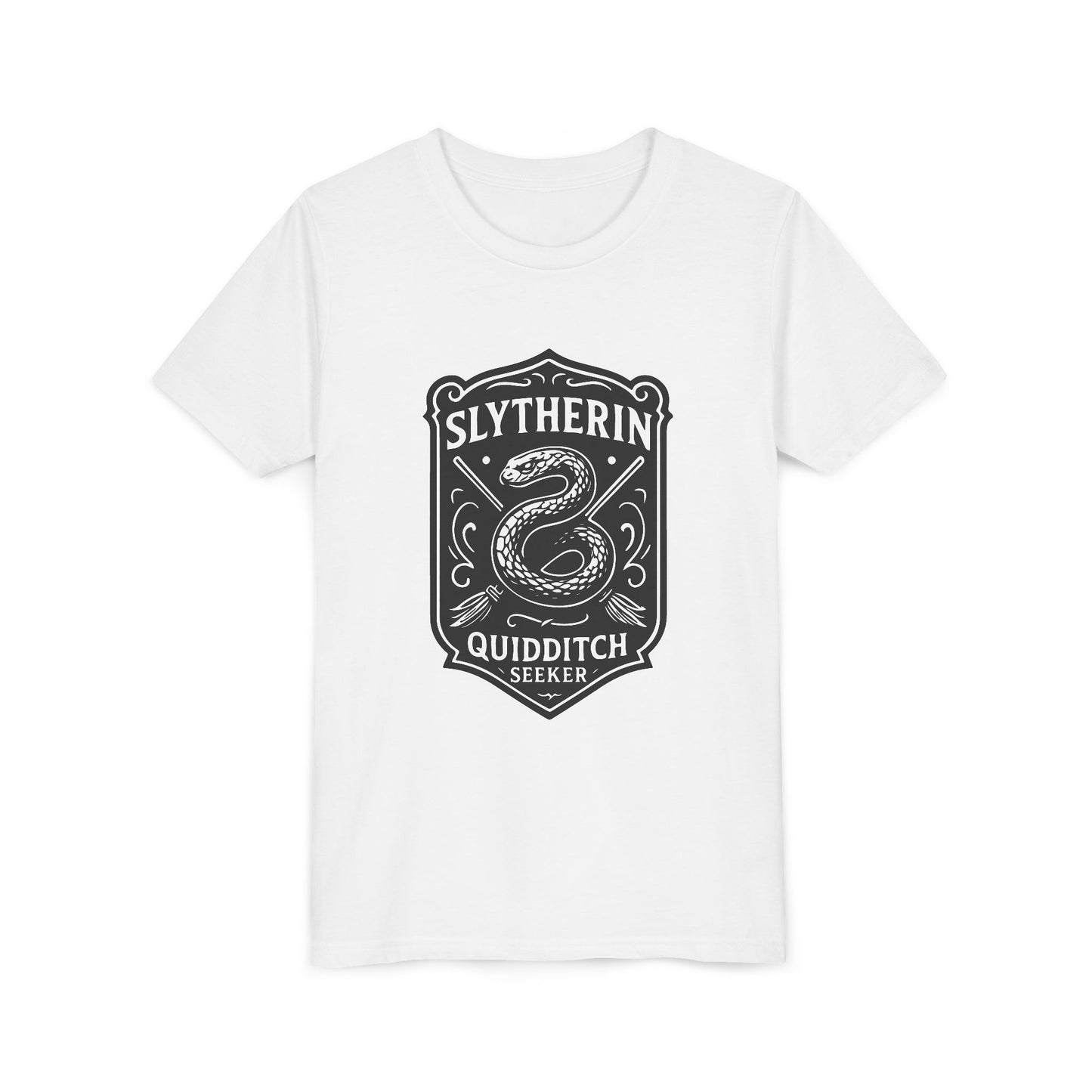 Slytherin Quidditch Team Tee – Cunning. Ambition. Victory.
