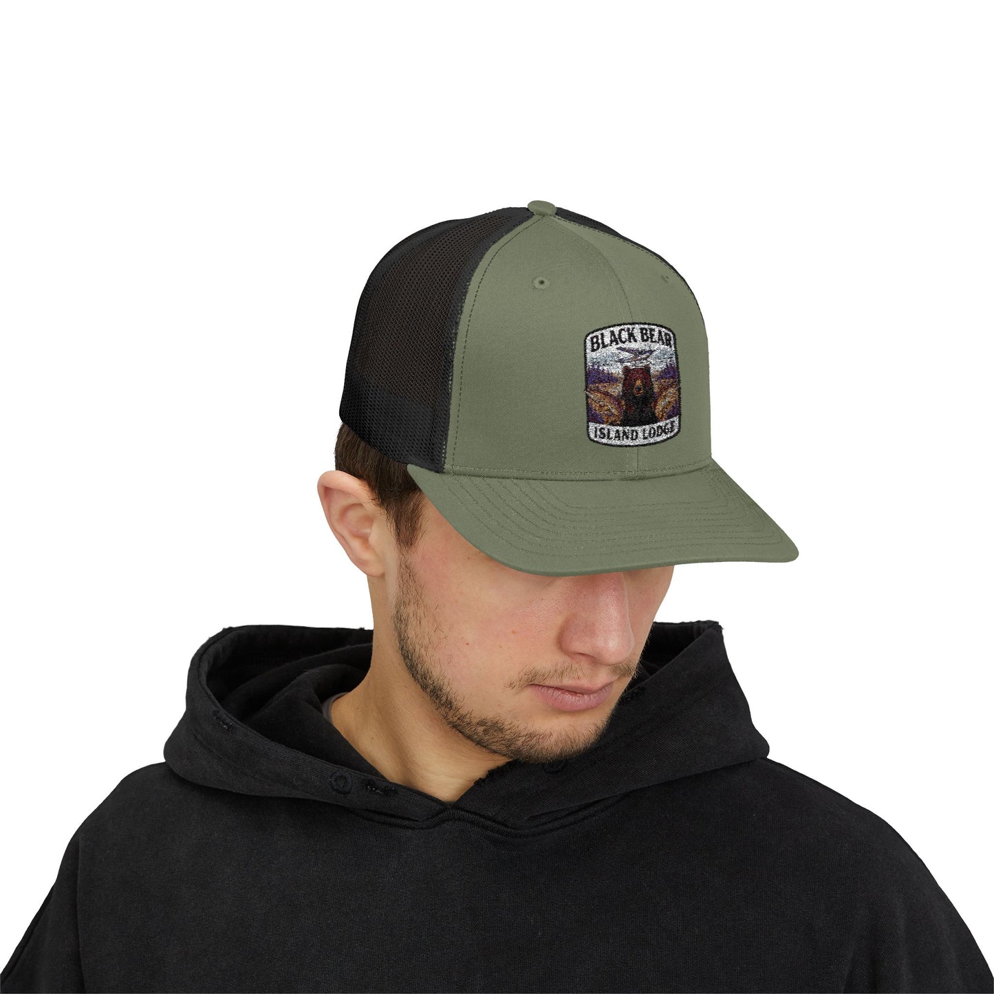 Black Bear Island Lodge Trucker Cap