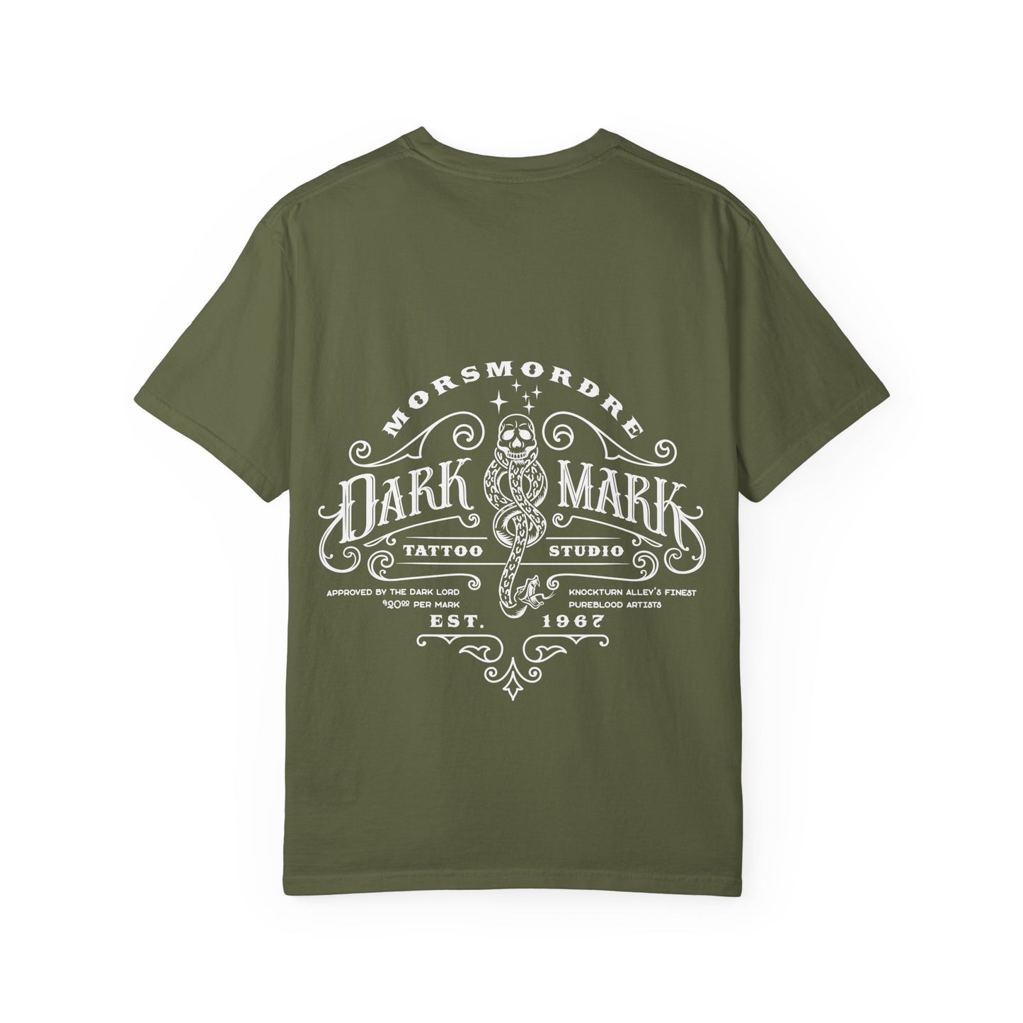 Morsmordre Dark Mark Tattoo Studio T-Shirt