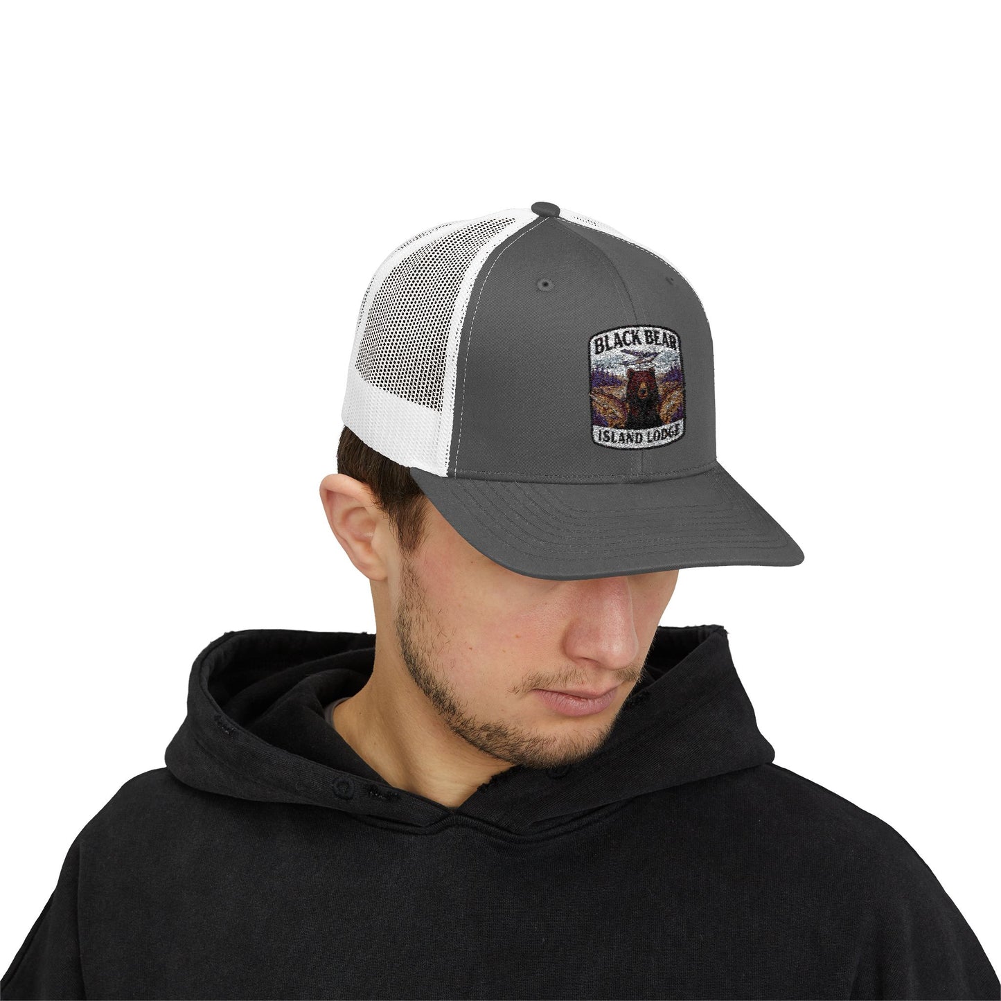 Black Bear Island Lodge Trucker Cap