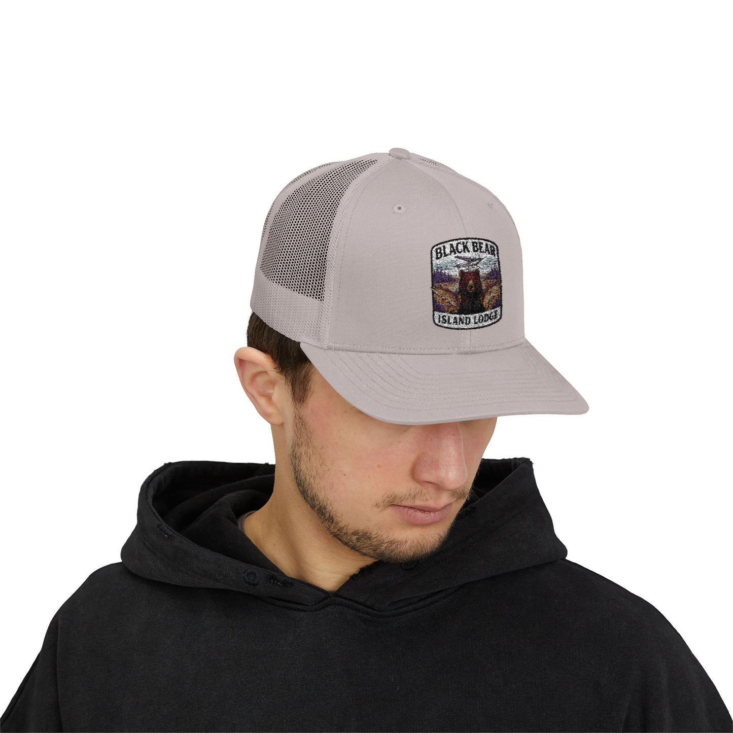 Black Bear Island Lodge Trucker Cap
