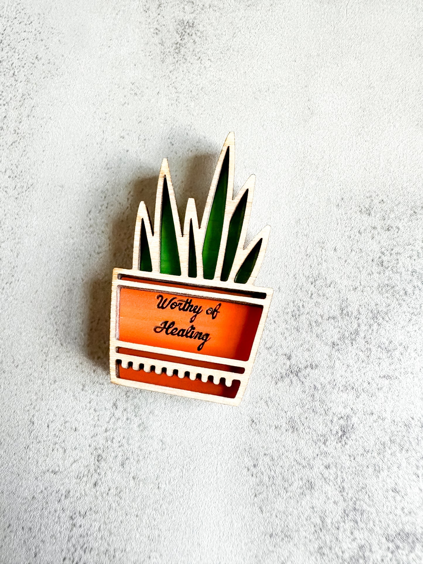 The Worthy of Healing Magnet