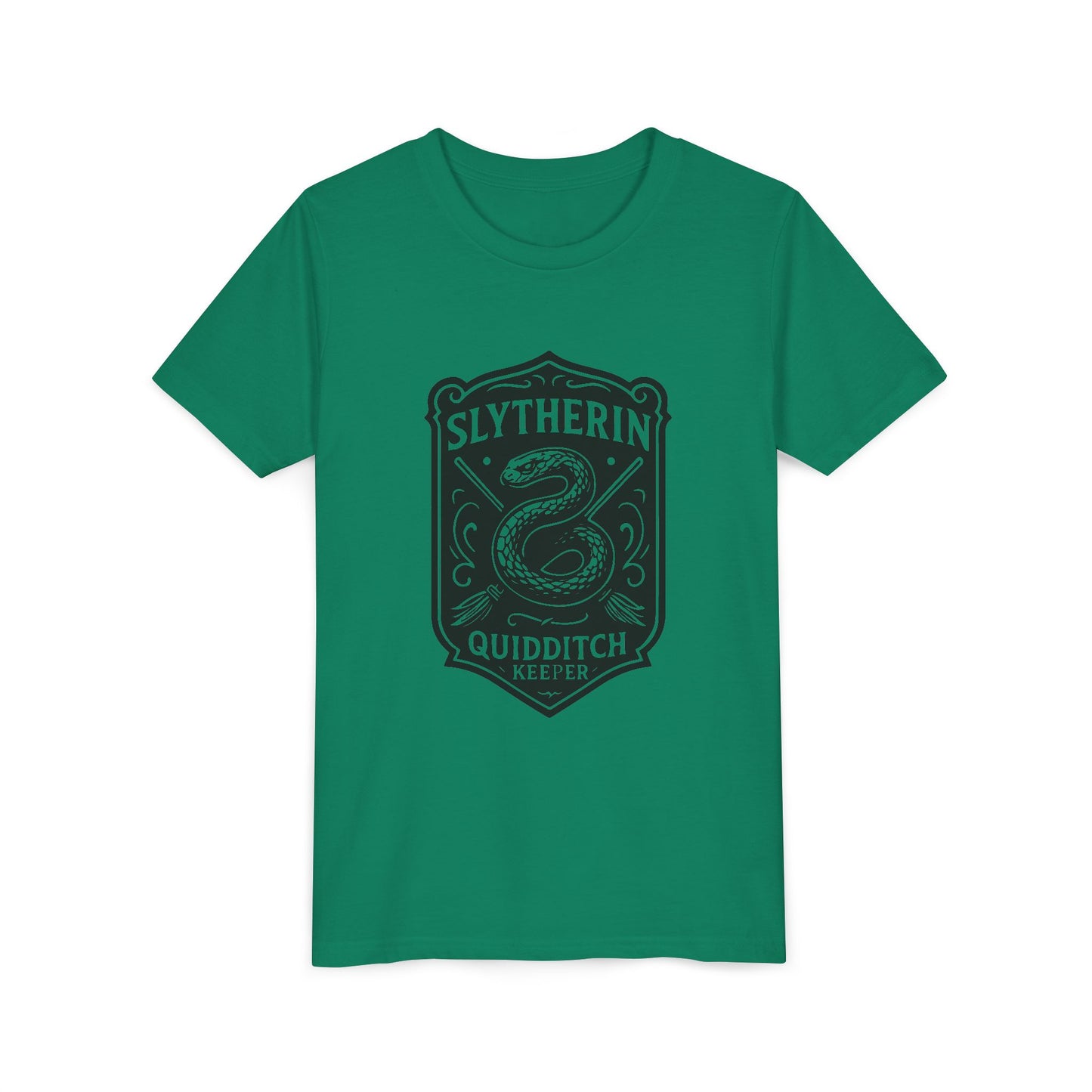 Slytherin Quidditch Team Tee – Cunning. Ambition. Victory.