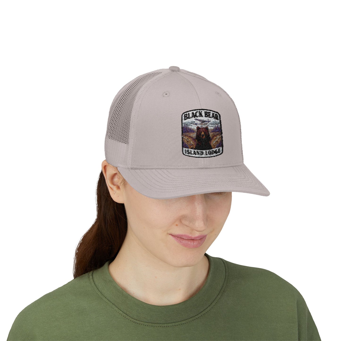 Black Bear Island Lodge Trucker Cap