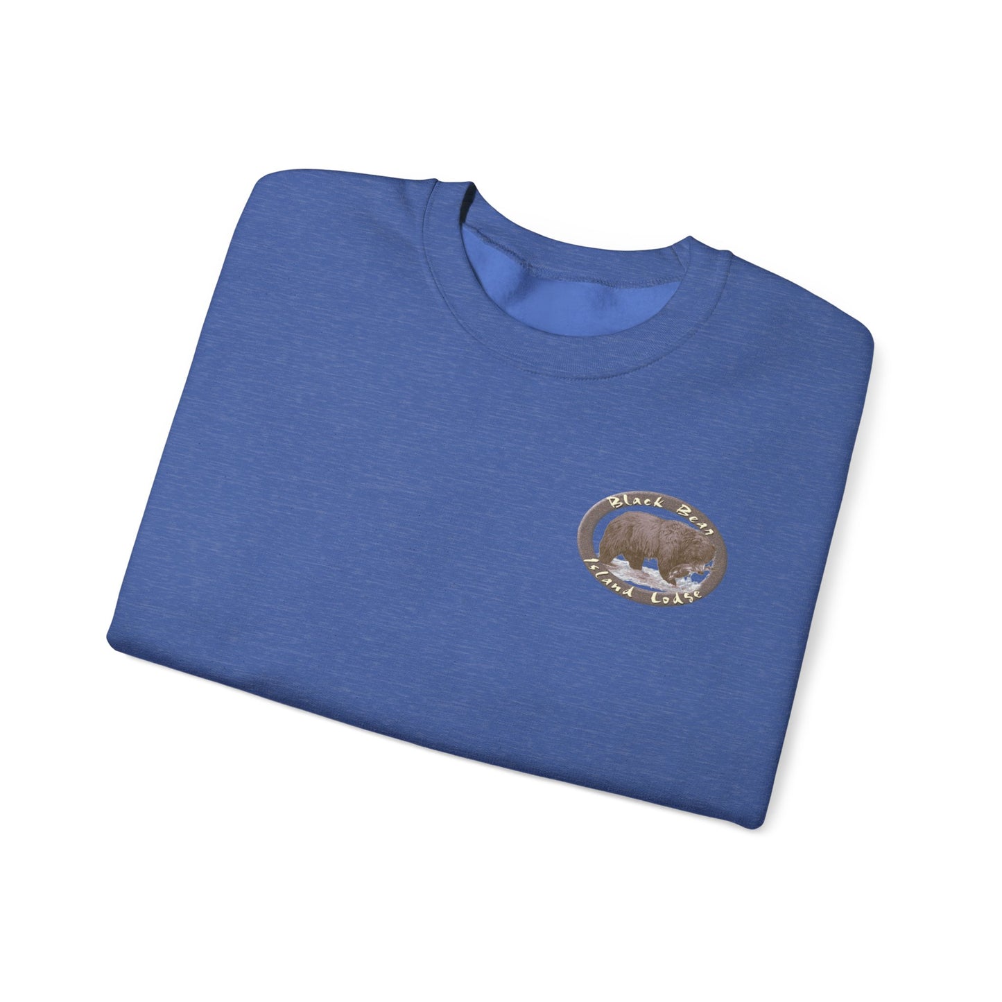 The Black Bear Island Lodge Crewneck Sweatshirt