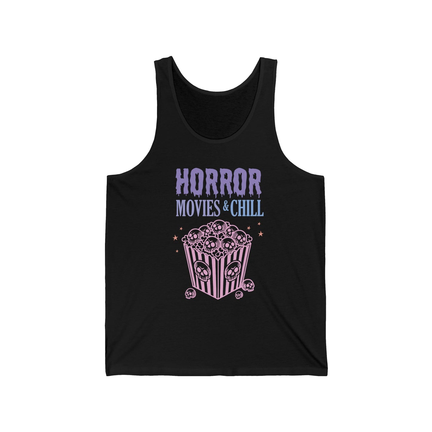 Horror Movie and Chill Jersey Tank