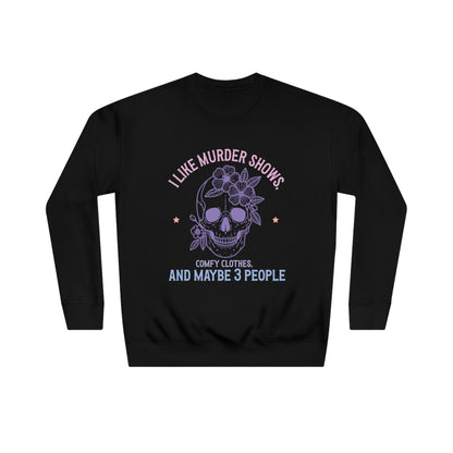 I Like Murder Shows Crew Sweatshirt