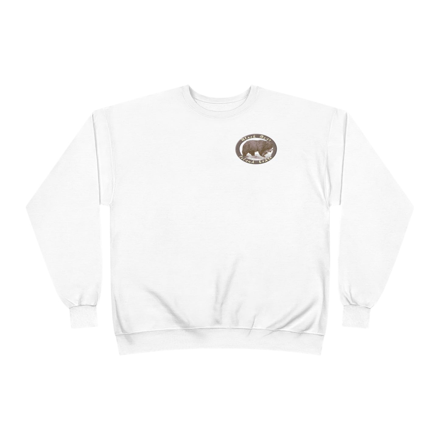 The Black Bear Island Lodge Crewneck Sweatshirt