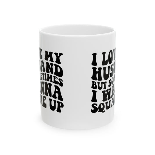 I Love My Husband Mug