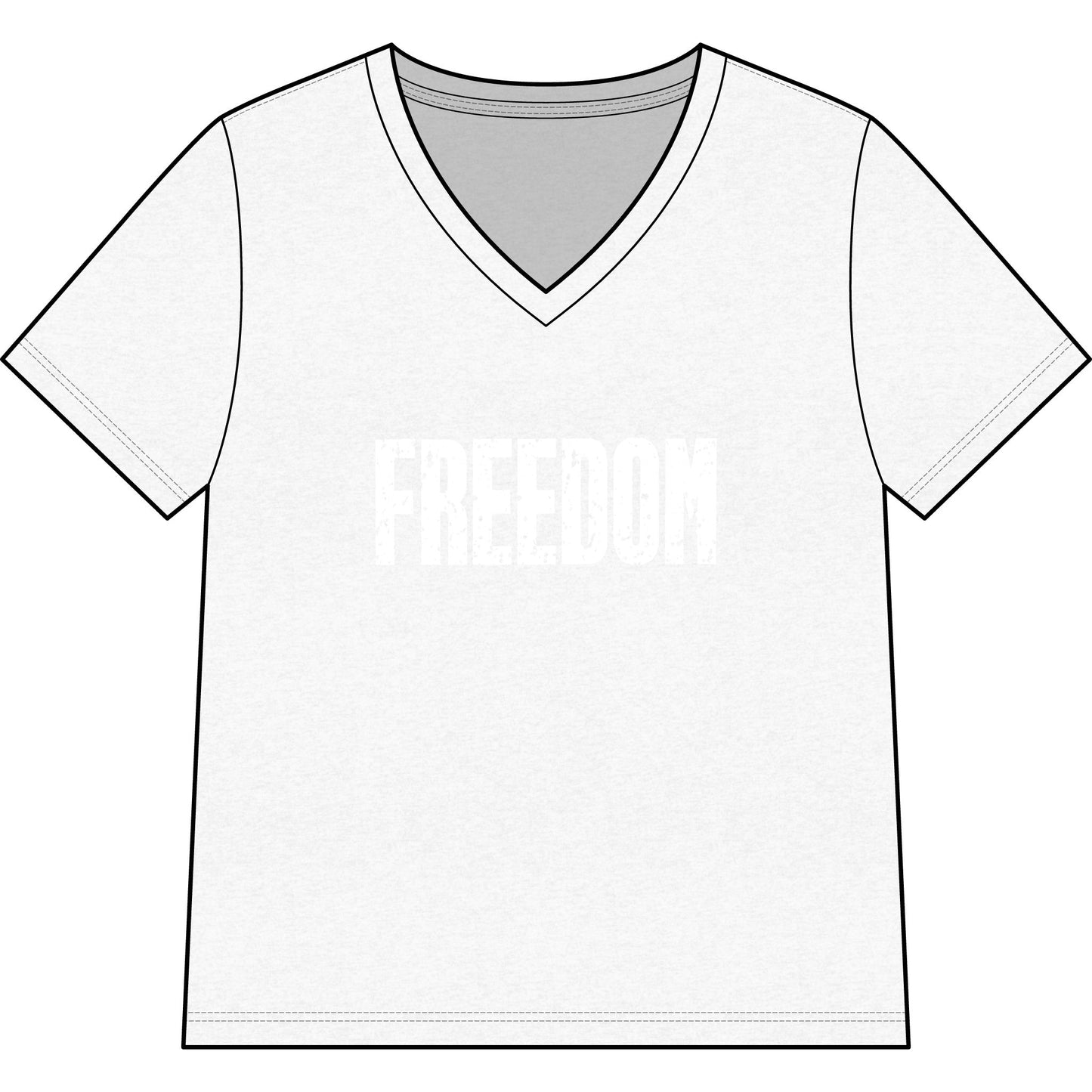 Freedom Womans V-Neck