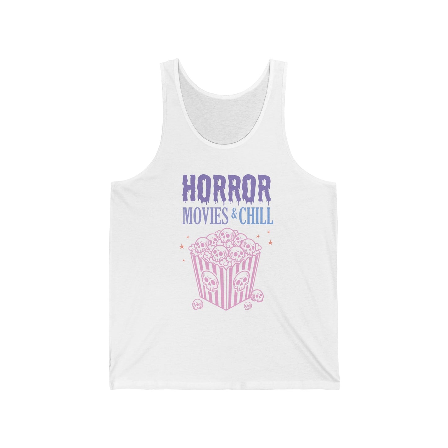 Horror Movie and Chill Jersey Tank