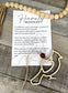 The Heavenly Messenger Cardinal Ornament (custom engraving optional)