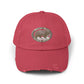 The Black Bear Island Lodge Distressed Cap