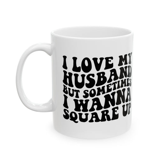 I Love My Husband Mug