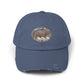 The Black Bear Island Lodge Distressed Cap