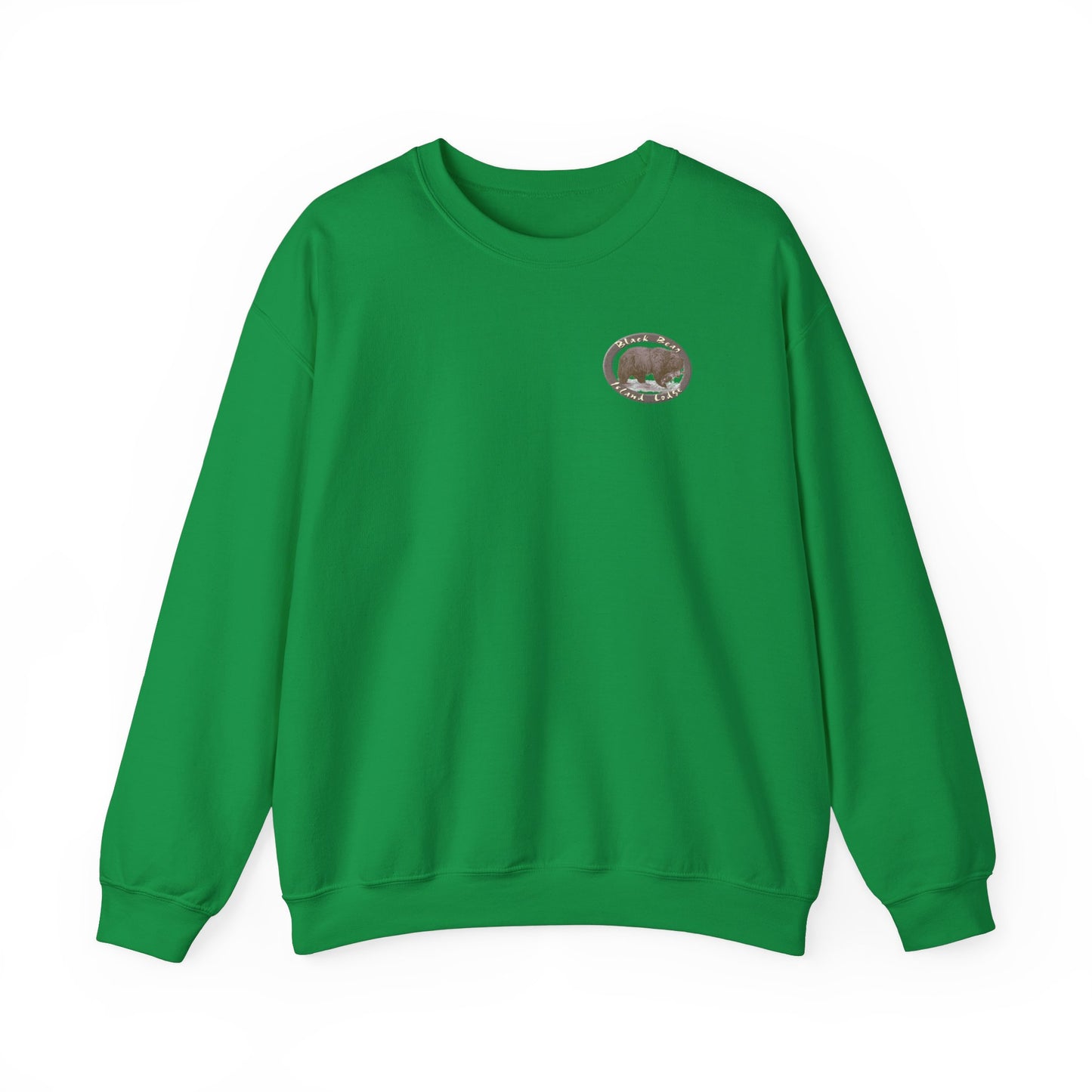 The Black Bear Island Lodge Crewneck Sweatshirt