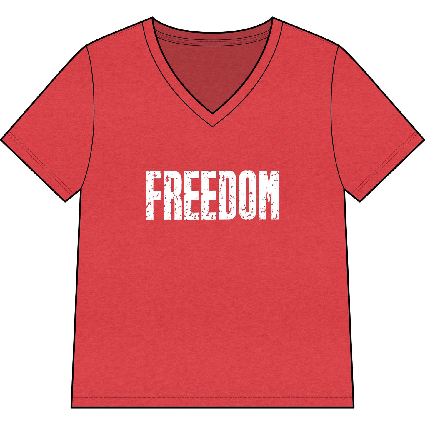 Freedom Womans V-Neck