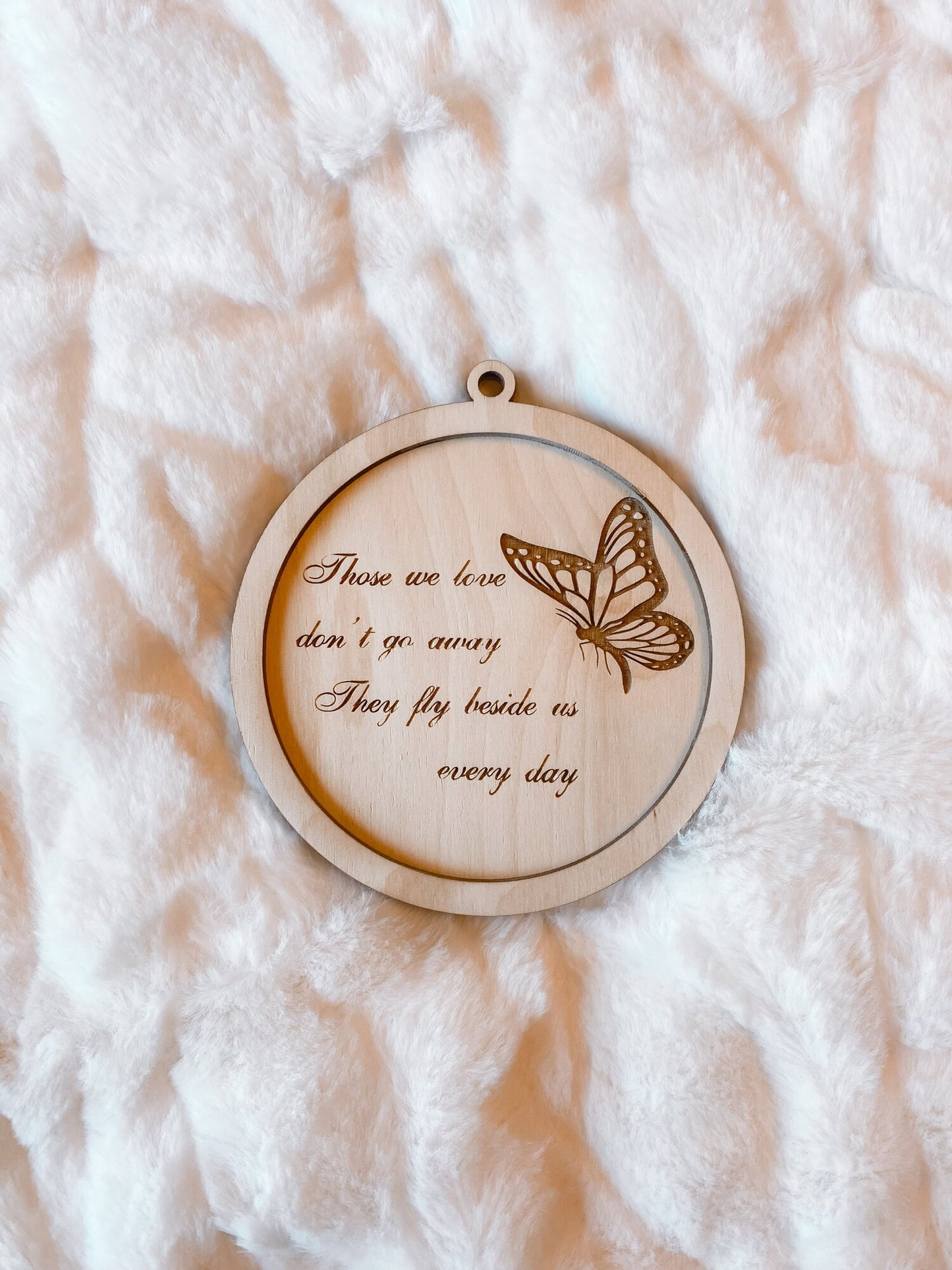 The Memorial Butterly Ornament