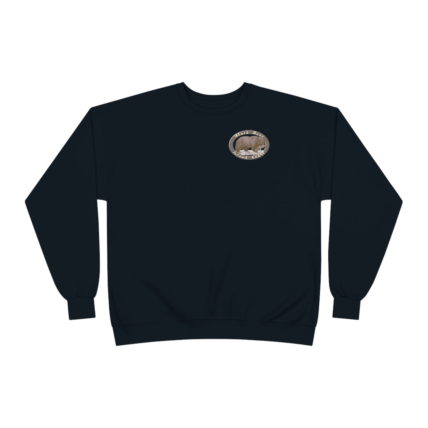 The Black Bear Island Lodge Crewneck Sweatshirt