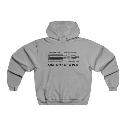 Anatomy of a Pew Hooded Sweatshirt