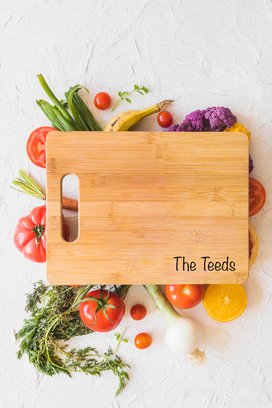 The Custom Bamboo Cutting Board