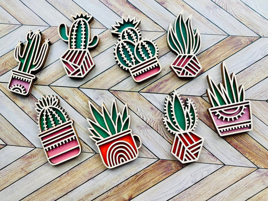 The Cactus and Succulent Magnets